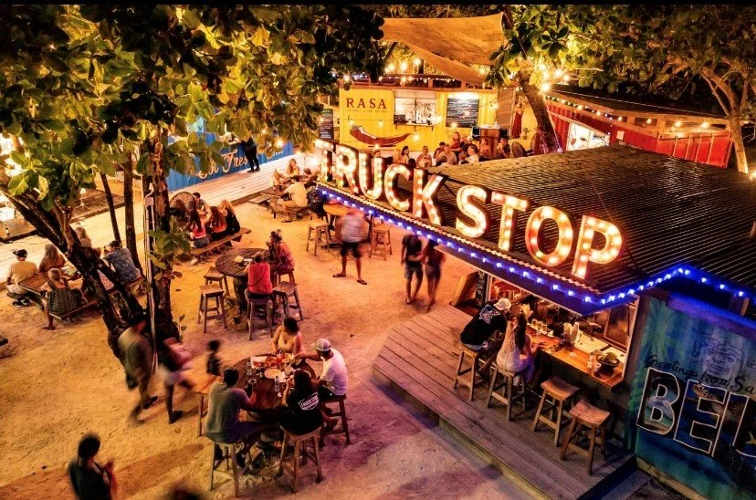 Lively evenings, local food and island music