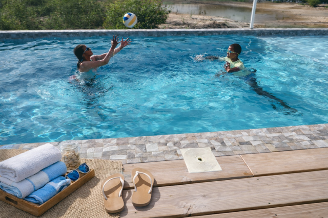 Cool off in your own private oasis