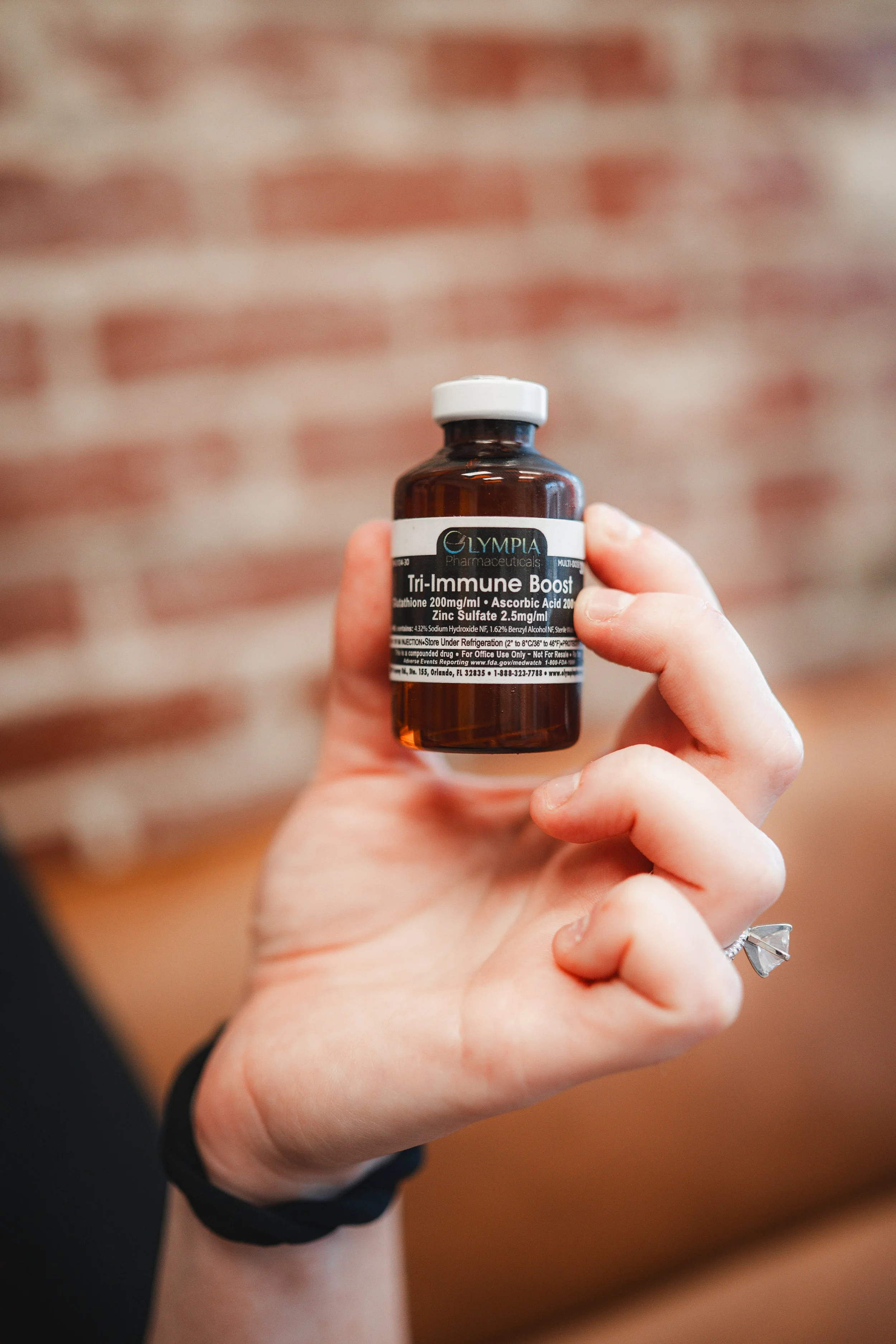 Tri Immune Vitamin Injection Bottle