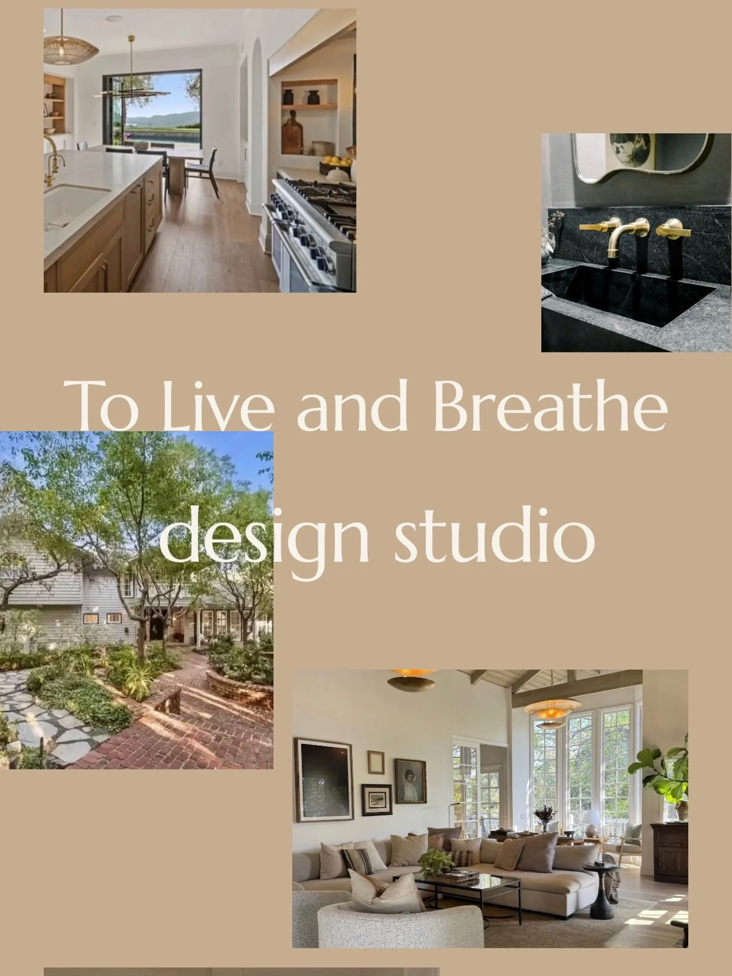To Live and Breathe serves clients seeking balance in their homes or businesses who want to support the well-being of their teams and guests. Each project is an exploration of how design can be supportive of a project&rsquo;s special goals. 

Your su