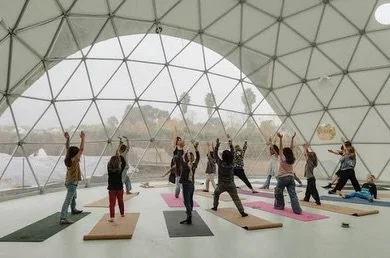 One of my favorite neighborhood locations is the Peace Dome at the Ecology Center in San Juan Capistrano. This is a space designed to nurture connection, consciousness, and community. 
This is a venue that helps individuals explore a deep sense of we