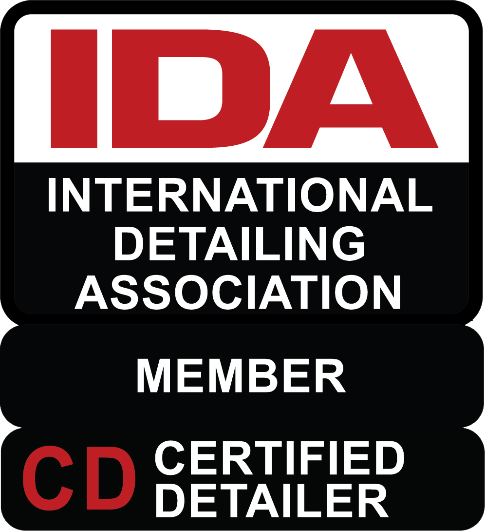 IDA Certification Badge indicating membership and certification as a detailing professional.