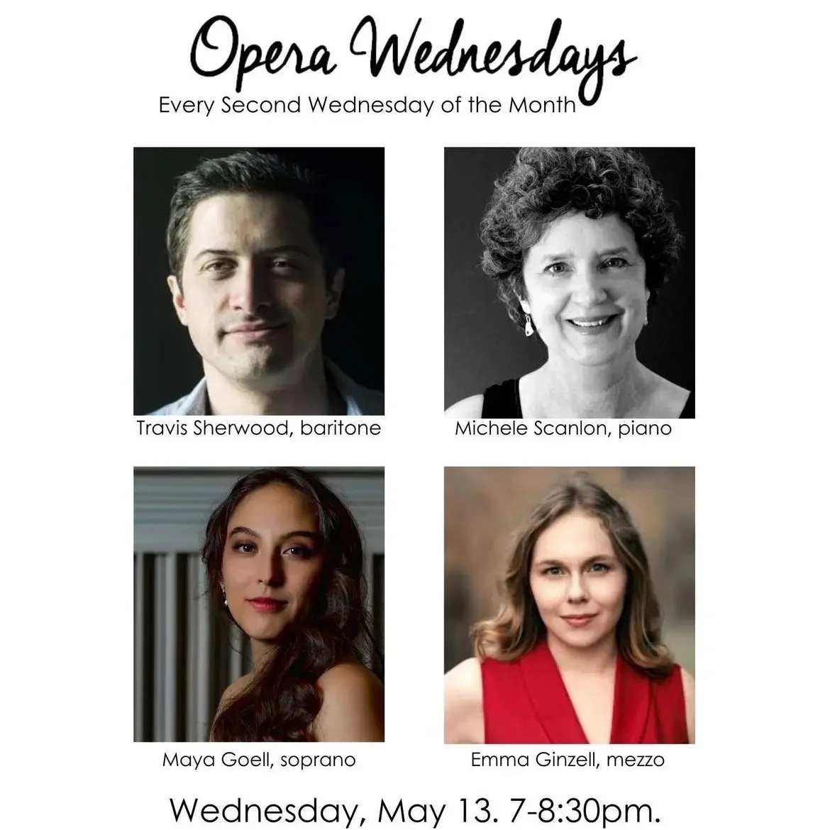 Featured Soloist - Opera Wednesday Concerts