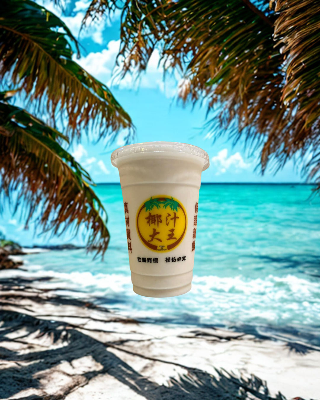 新鮮椰子汁 / Fresh Coconut Juice  ( 小杯 / Small) (12 oz)