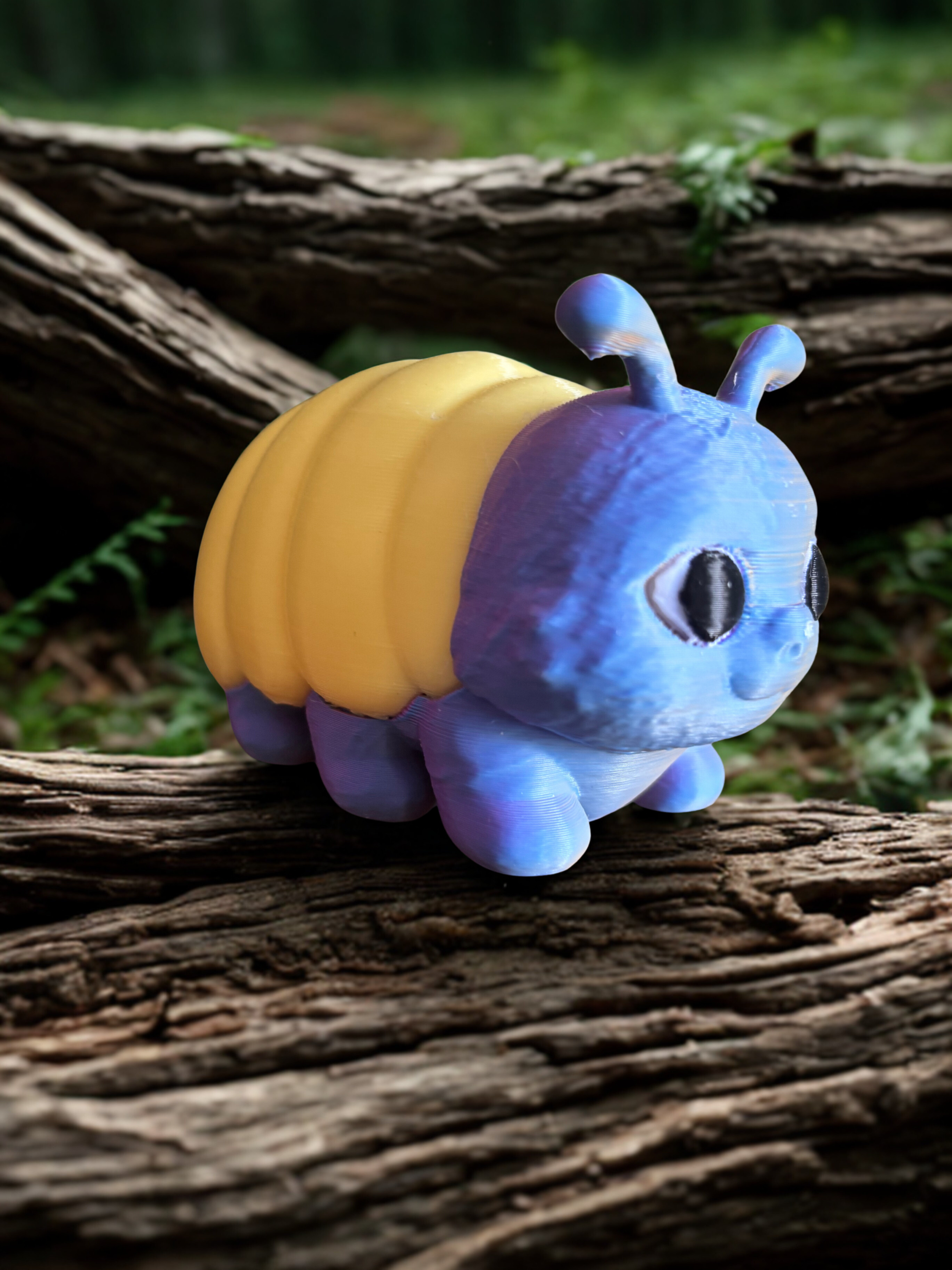 Pip - 3D Colour Changing Shellin - YELLOW