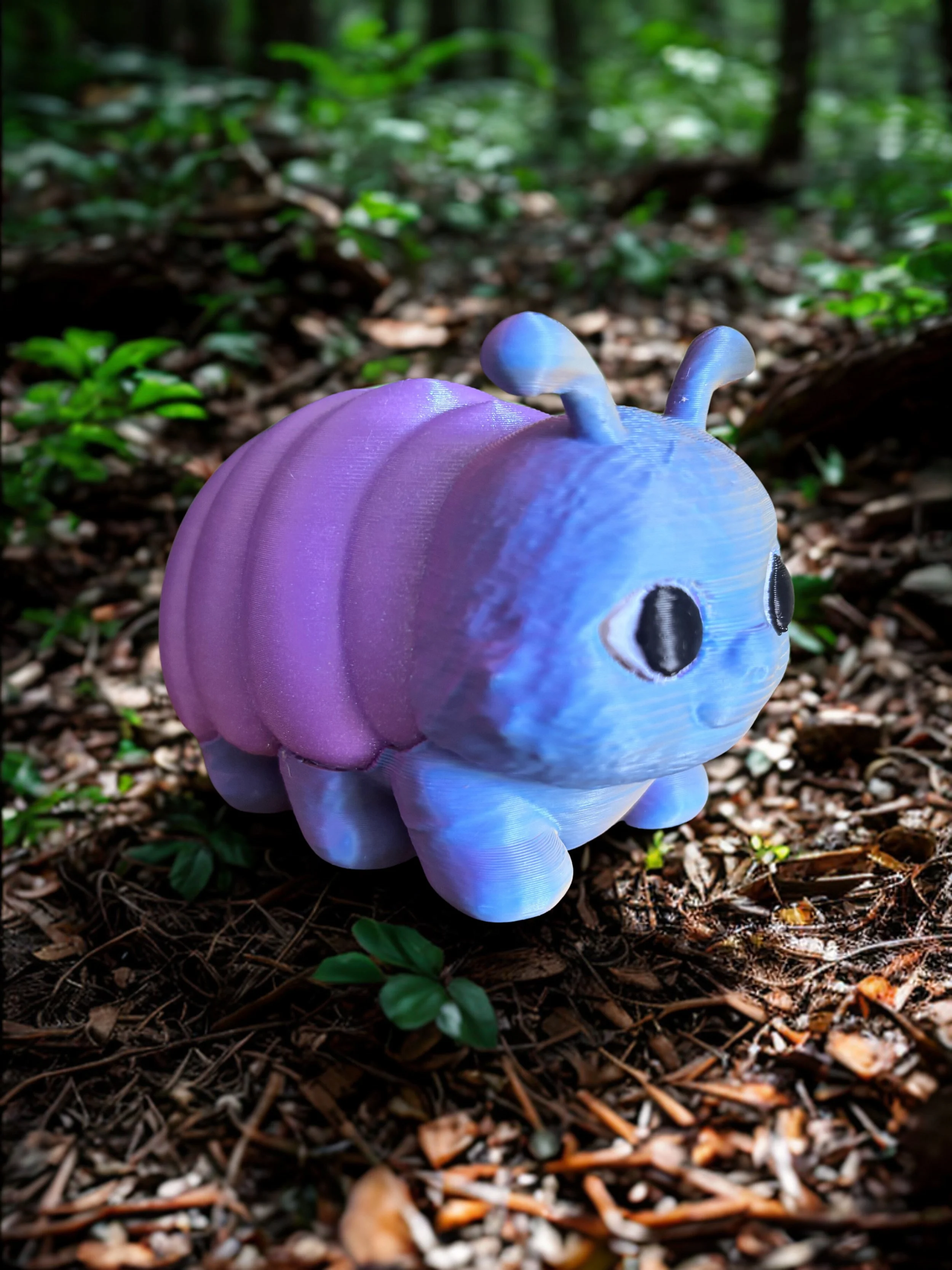 Pip - 3D Colour Changing Shellin - PURPLE