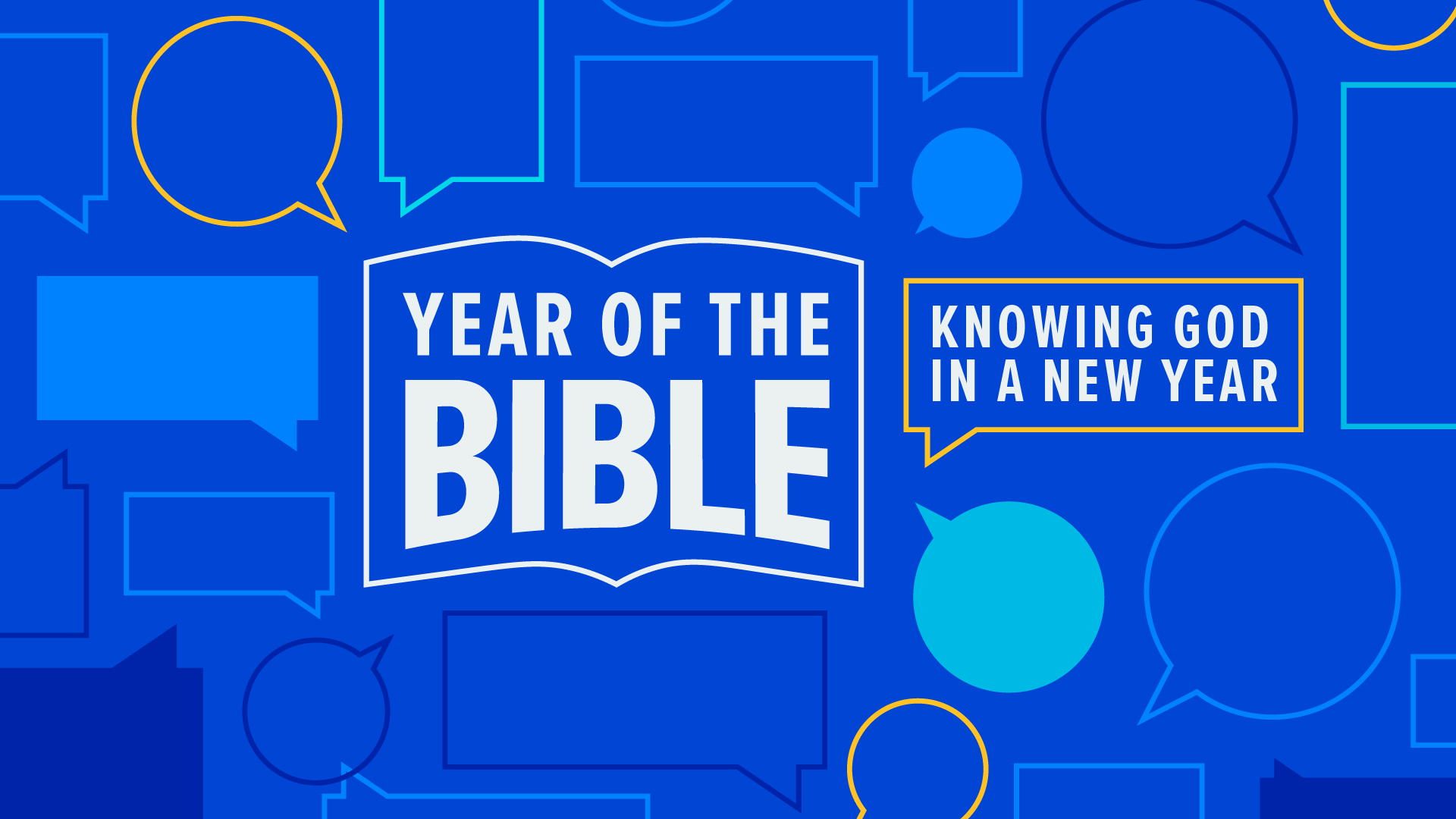 Year Of The Bible | Teaching Series Media Pack