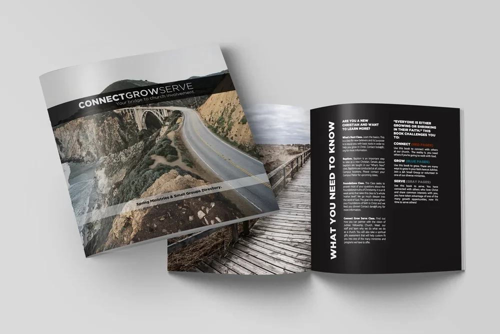 Connect Grow Serve - Booklet Template