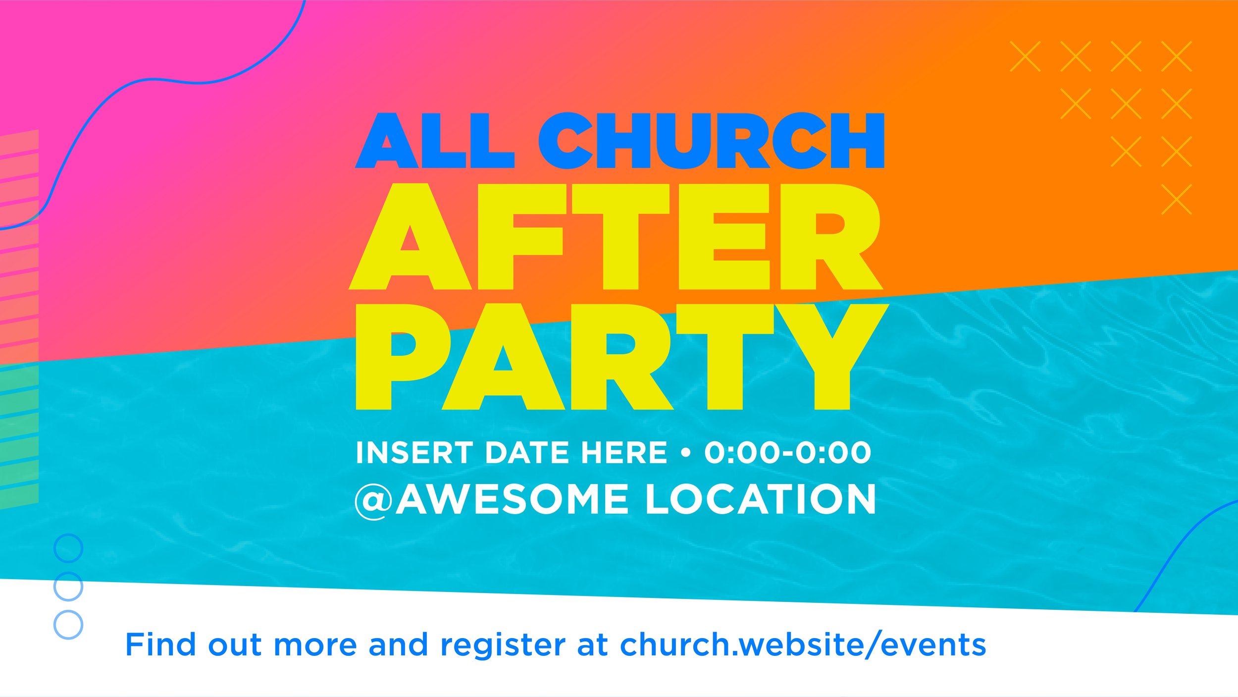 All Church After Party Graphics Pack