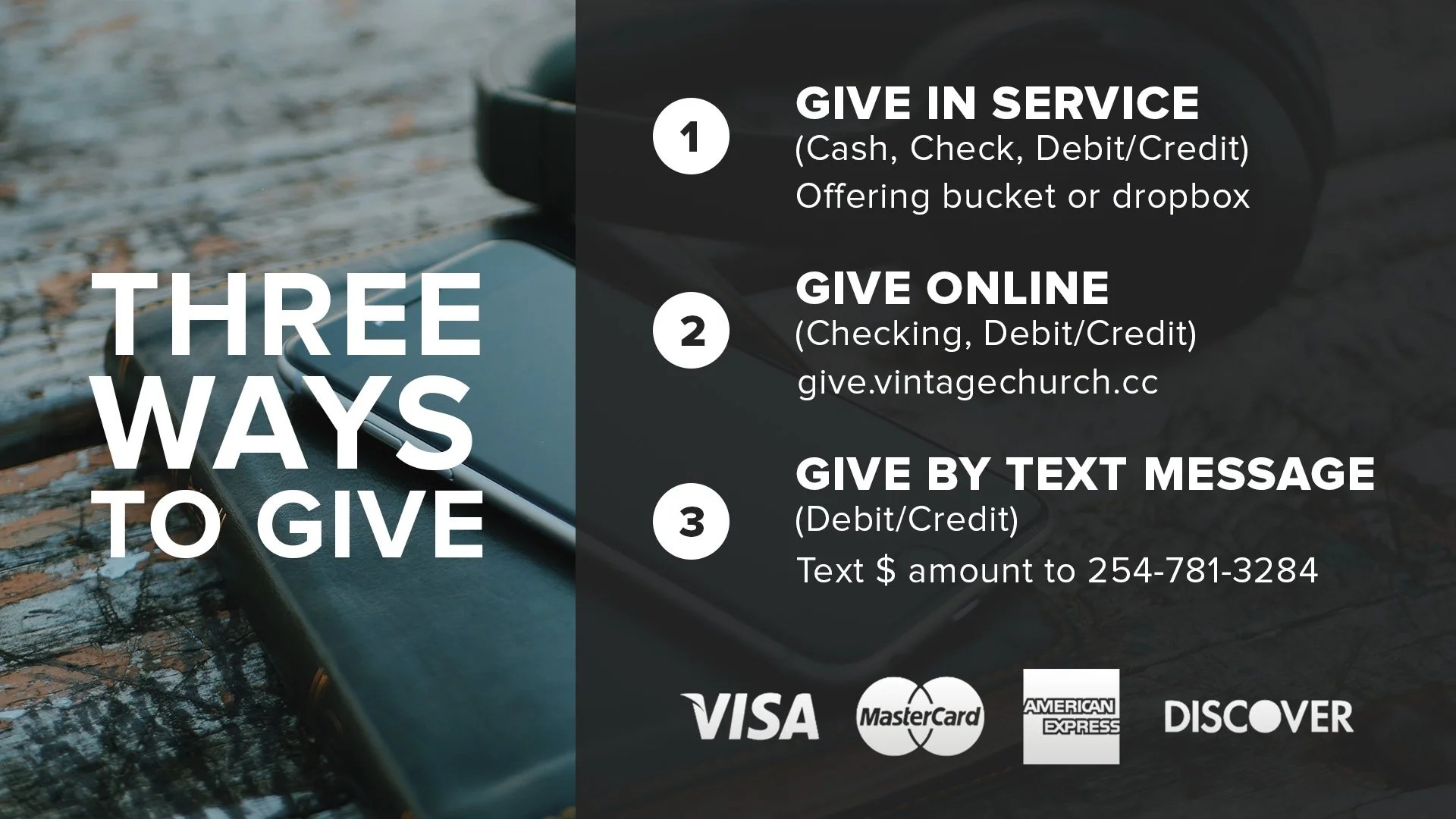 Ways To Give 2