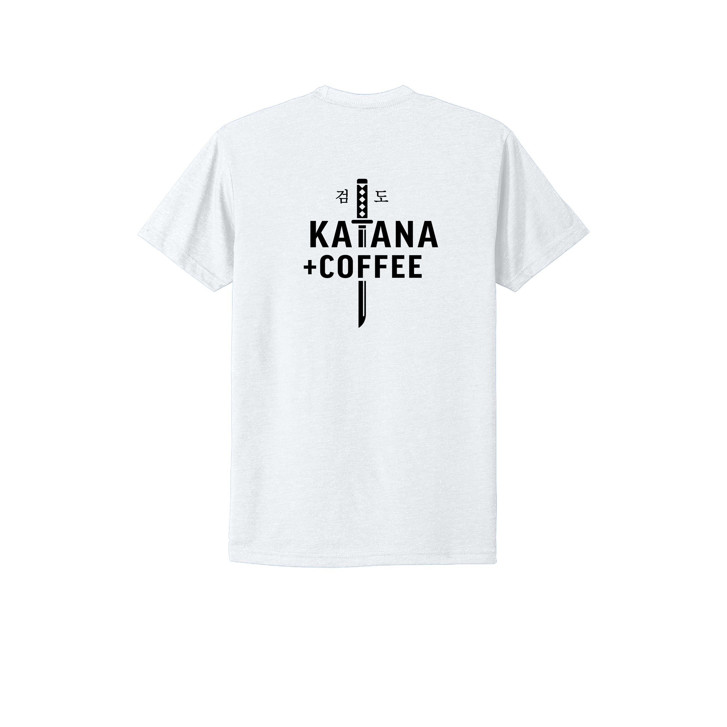 Katana Coffee White T-Shirt