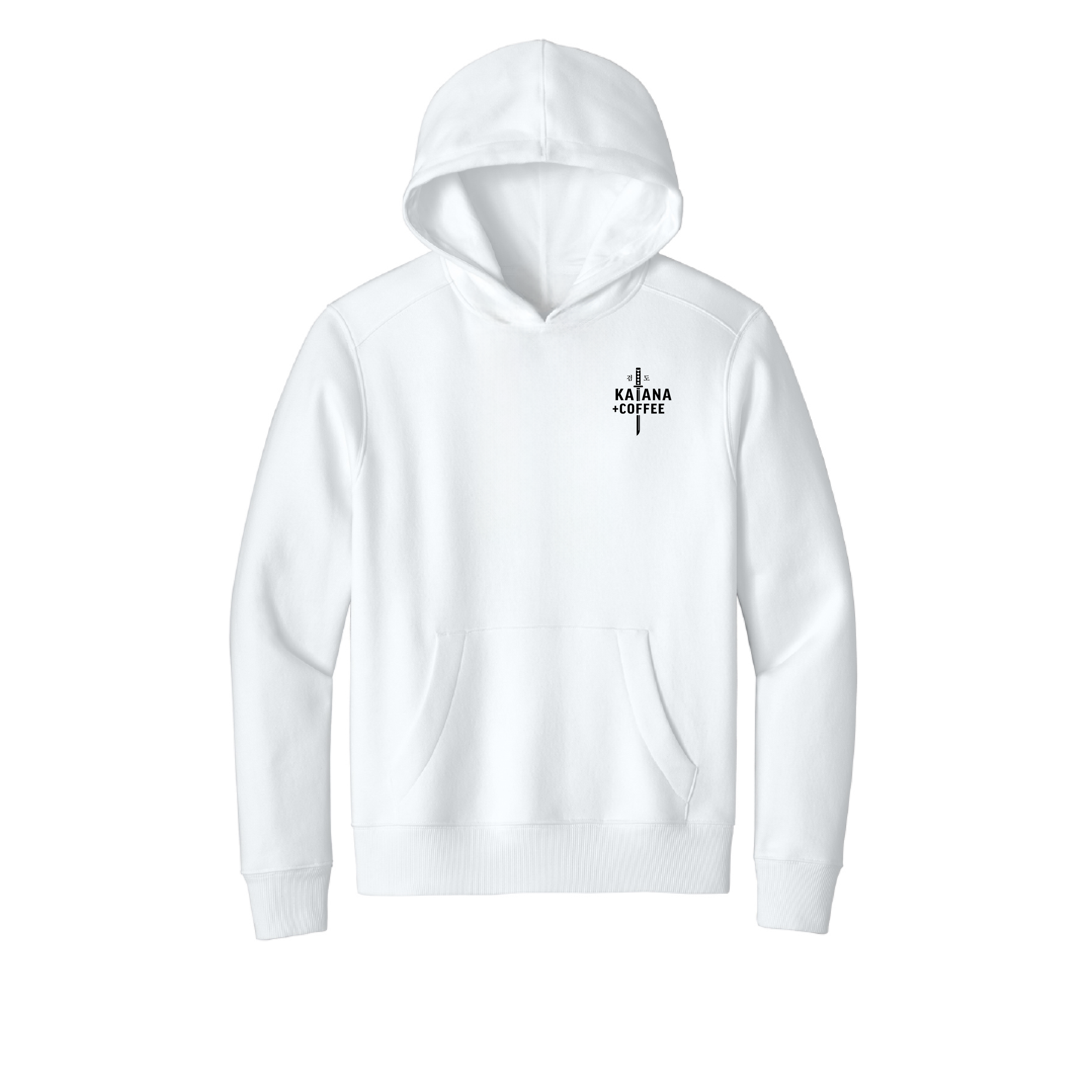 Katana Coffee White Hoodie