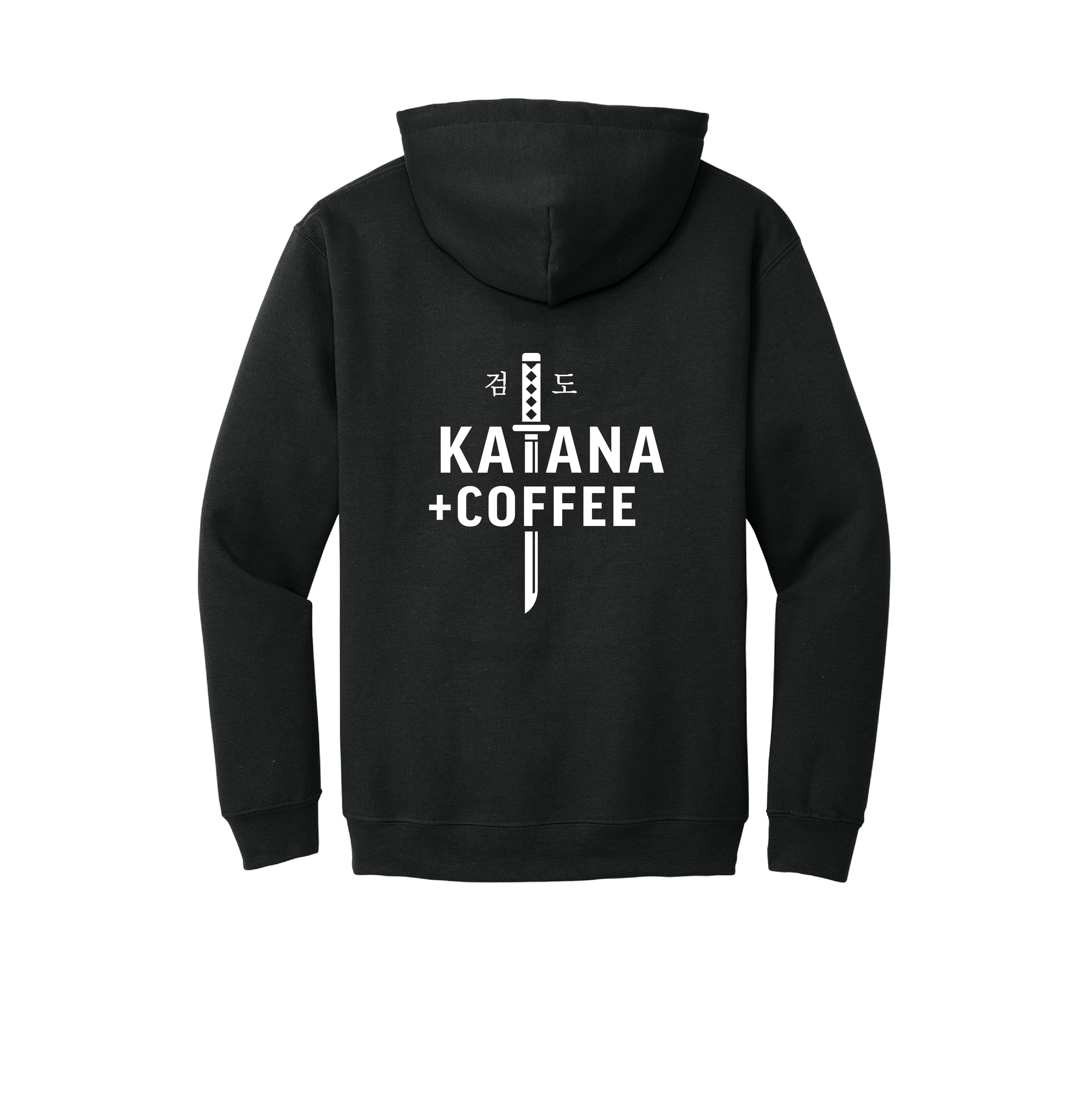 Katana Coffee Black Hoodie