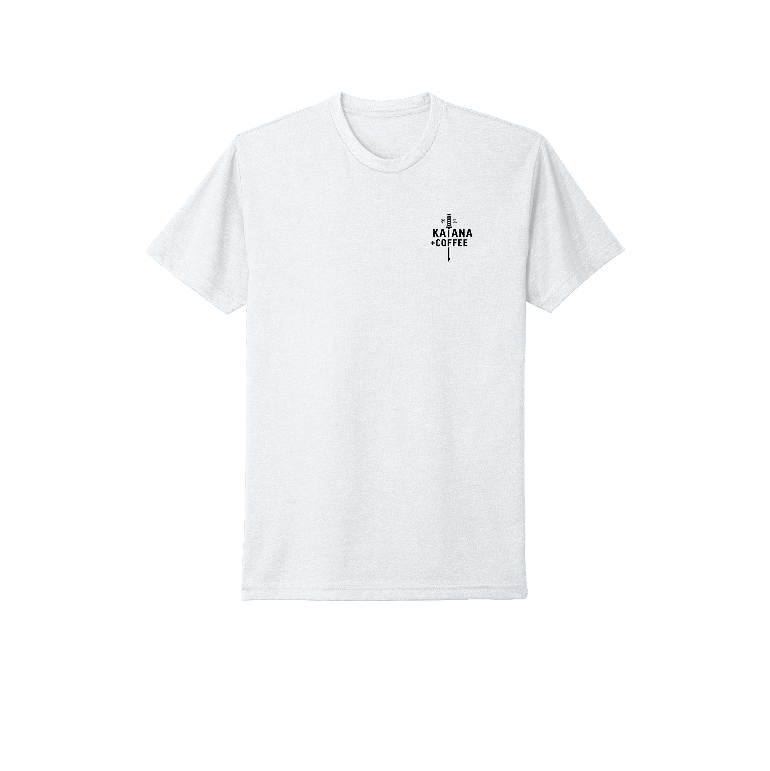 Katana Coffee White T-Shirt