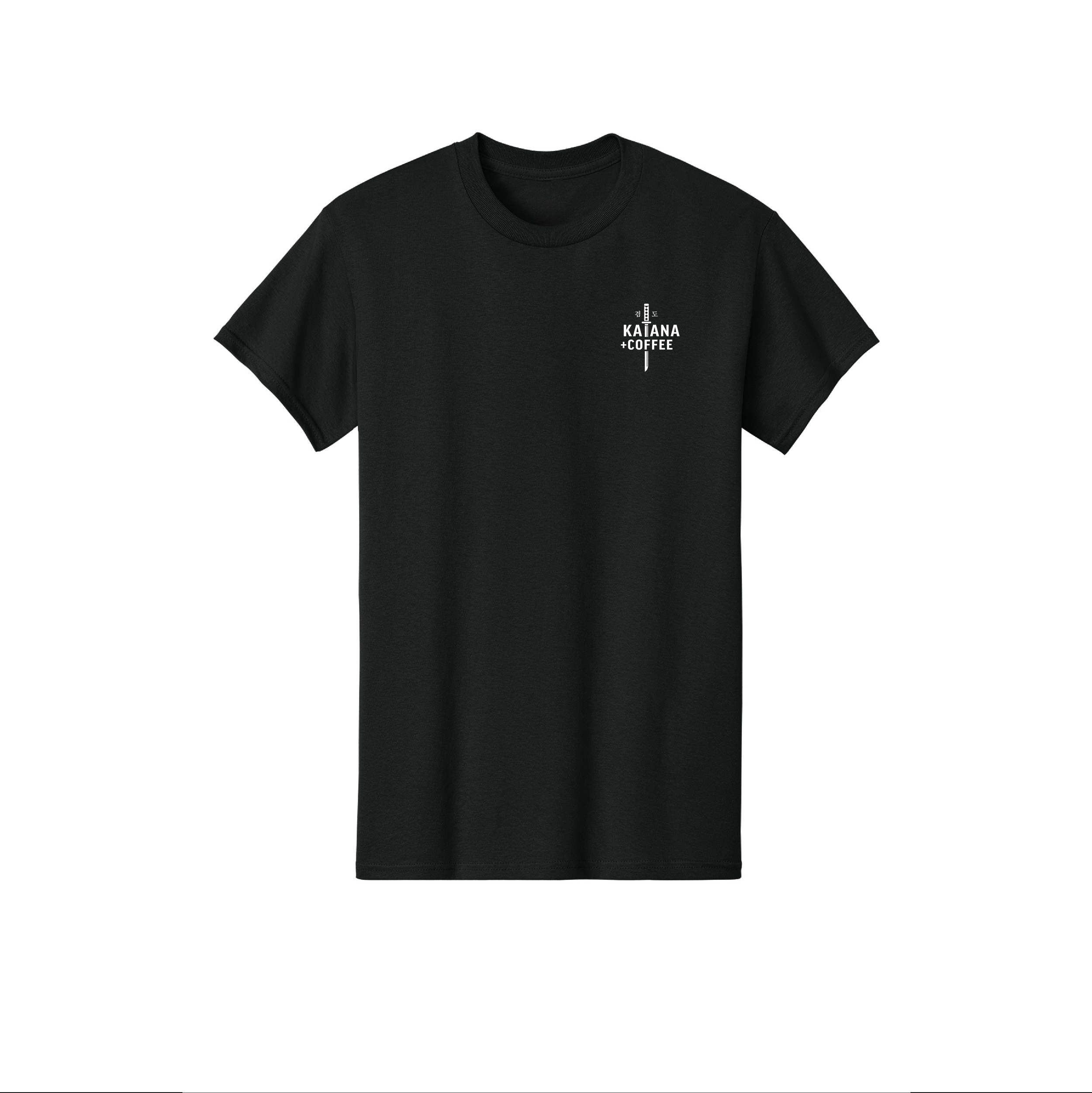 Katana Coffee Black T-Shirt
