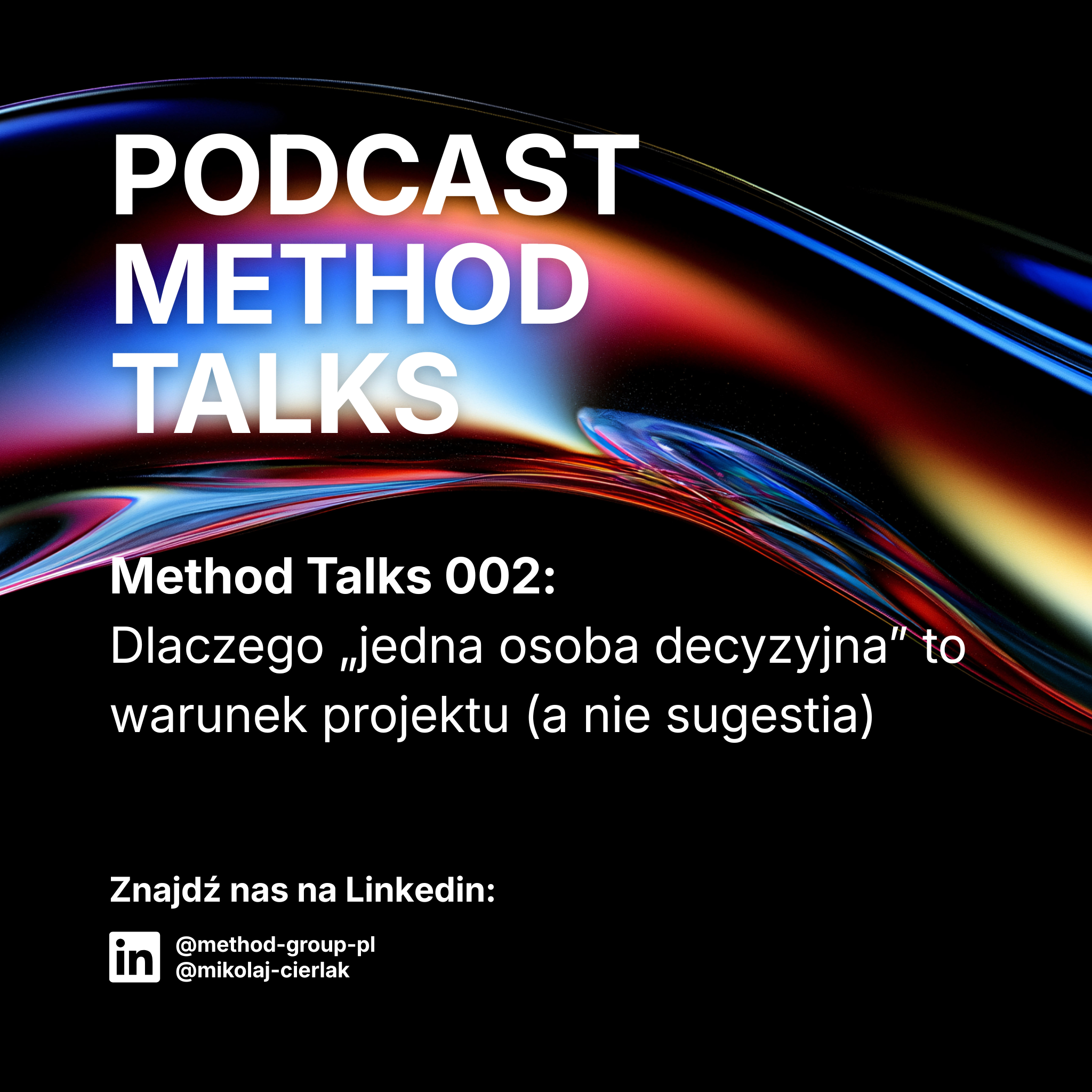 Method Talks 003: Sprzedaż inwestycji zaczyna się od zaufania (i dlaczego klienci decydują w pierwszych 30 sekundach)