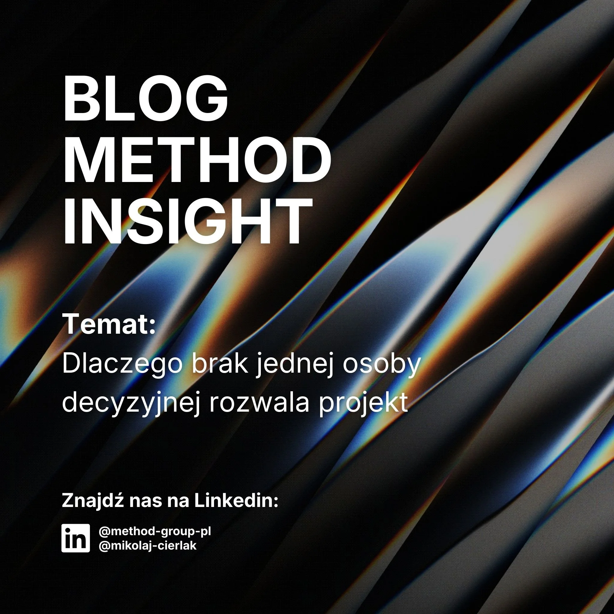 Dlaczego brak jednej osoby decyzyjnej rozwala projekt — Method Insight