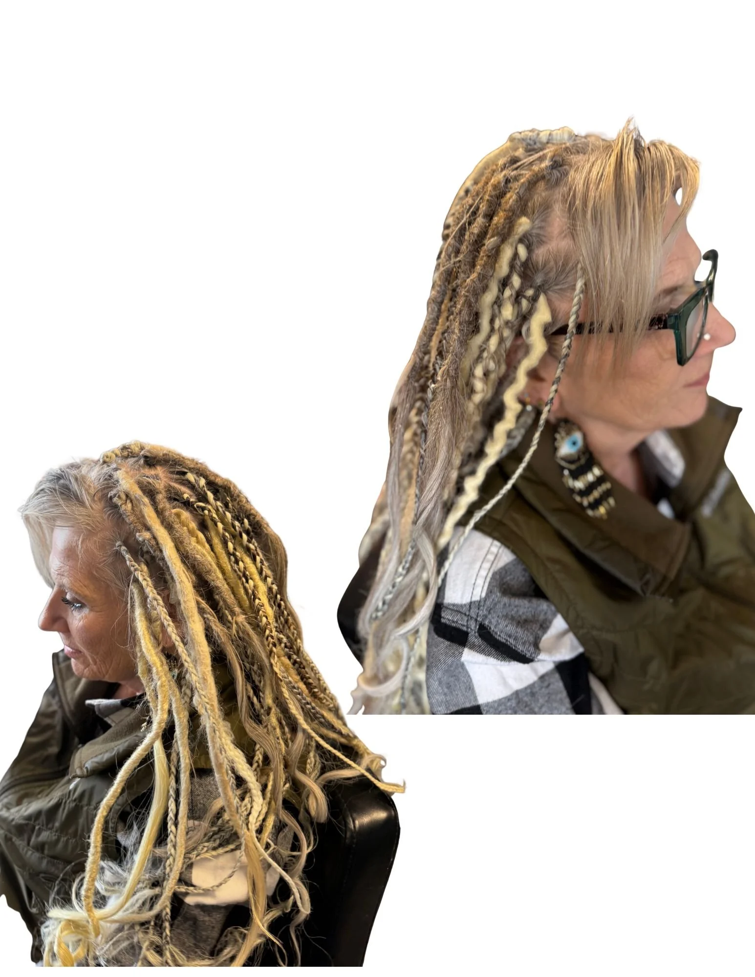 Dread Loc Braid extensions (Hair not included)