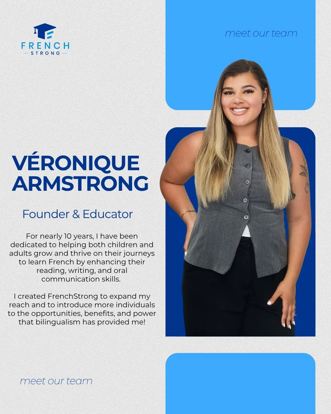 &amp; we're off! 

DM for a FREE 45-minute consultation &amp; lesson! Excited to hear from you and start off this journey STRONG! &Agrave; bient&ocirc;t! 

#FRENCH #frenchteacher #frenchteachersoninstagram #toronto #gta #greatertorontoarea #canada #b