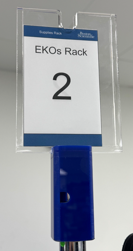 Rack Pole Sign Holder