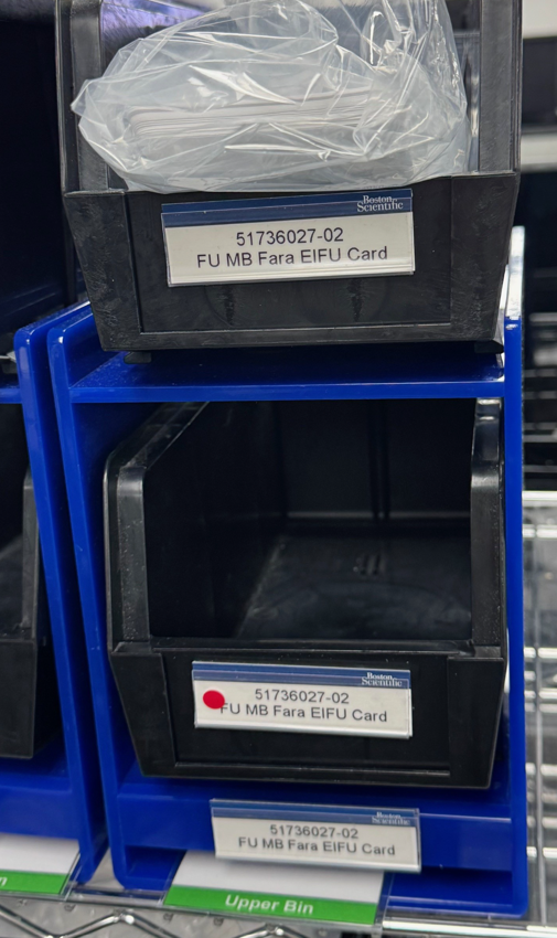 Vertical 2-Bin Holder