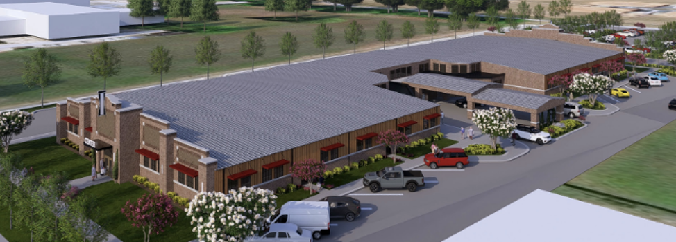 Senior Center Expansion (Conceptual rendering, not a final design)