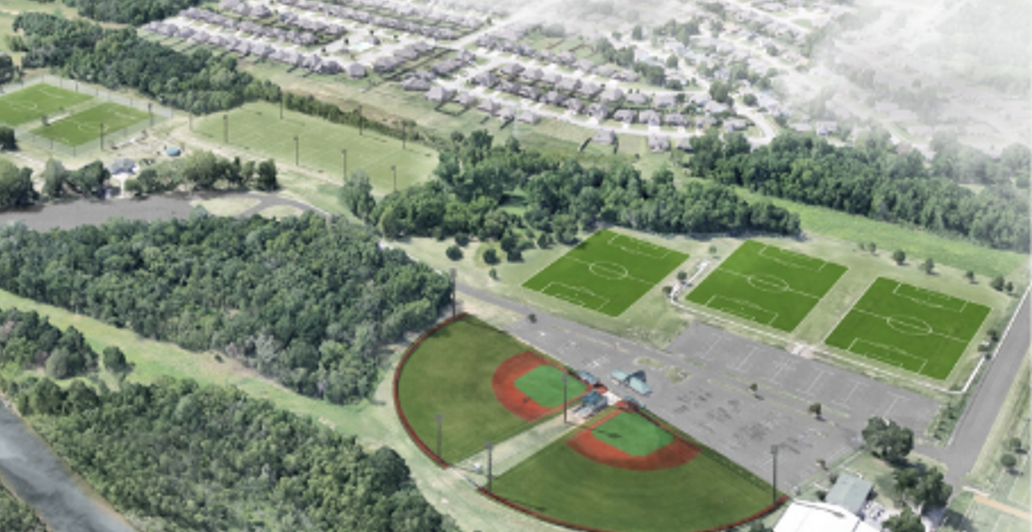 Indian Springs Sports Complex - Soccer  (Conceptual rendering, not a final design)