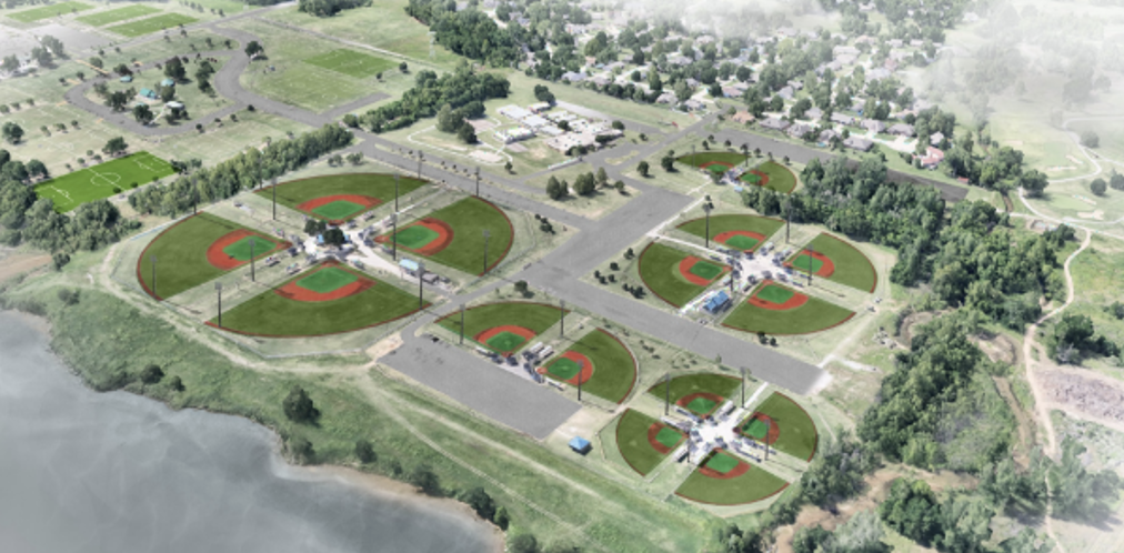 Indian Springs Sports Complex - Baseball  (Conceptual rendering, not a final design)