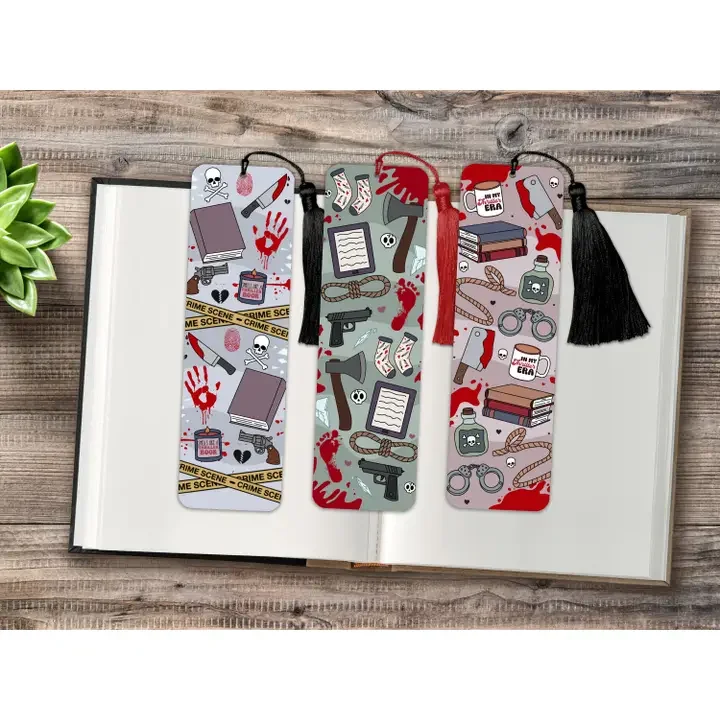 True Crime/Mystery Thriller Bookmarks