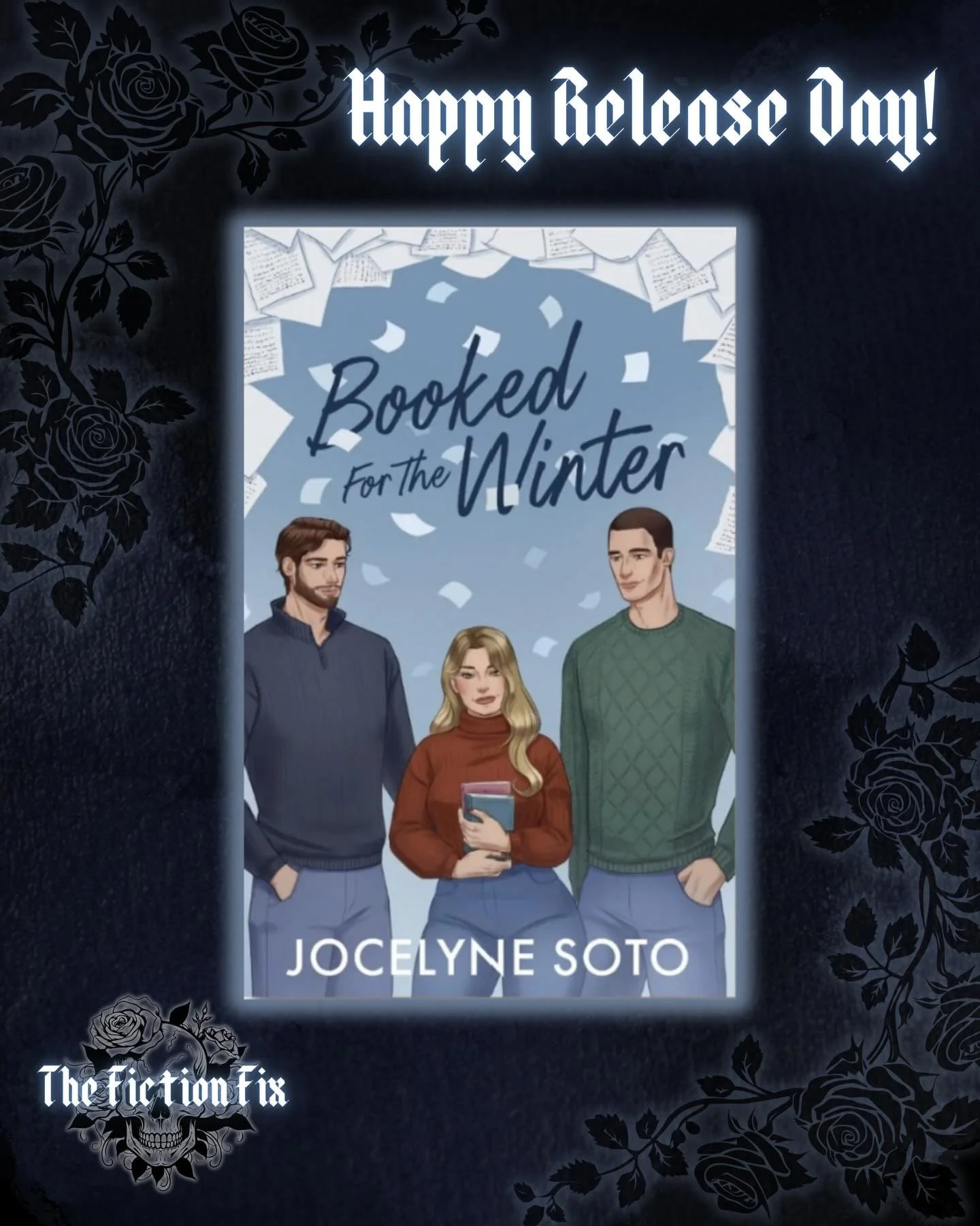 Happy release day @authorjocelynesoto !

A Jocelyne book to cure the winter blues 💙 Spicy, MFM, and quick to read to finish one more for 2025 👀