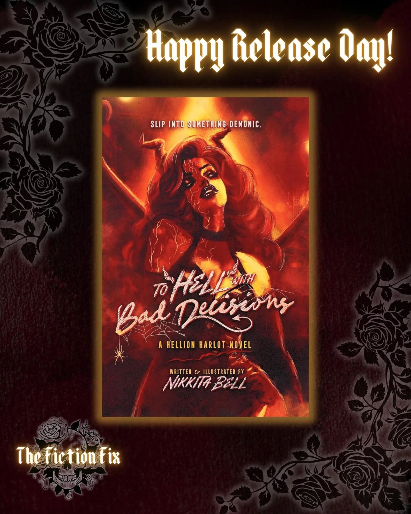 Happy release day @nikkitabell 🖤

The neo-noir, Hollywood/Vegas, good versus evil series of my dreams 😍 Can we collectively nudge Nikkita into writing faster so I get book three in my inbox sooner?👀