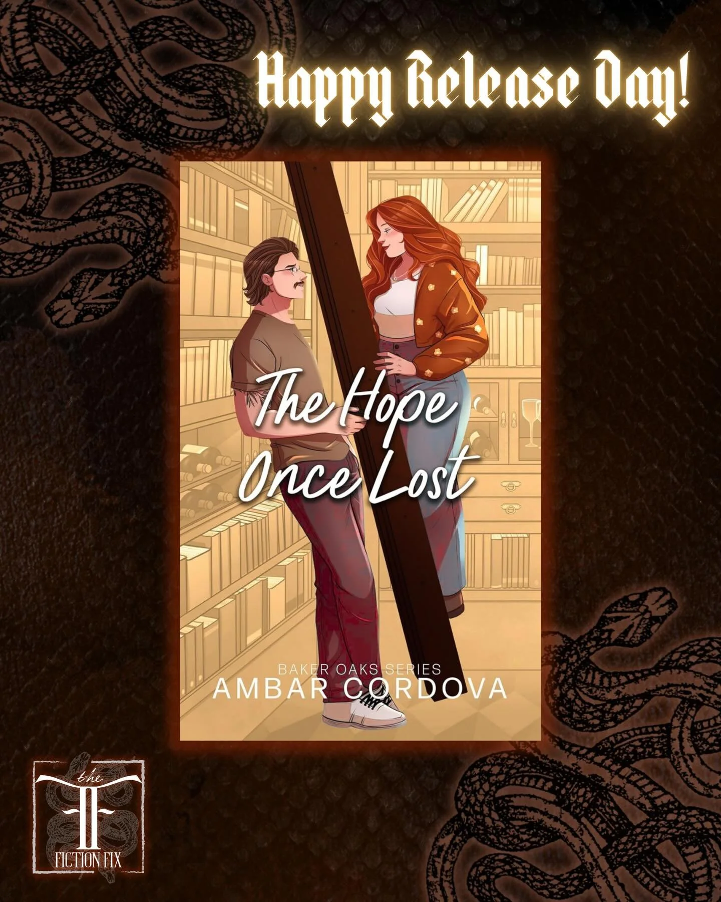 Happy release day @acordovabooks 🖤

I will forever be grateful you chose ME to work with you. This book made me cry in the best way; it is the perfect ending to a perfect series. I can&rsquo;t wait to see what you cook up next!