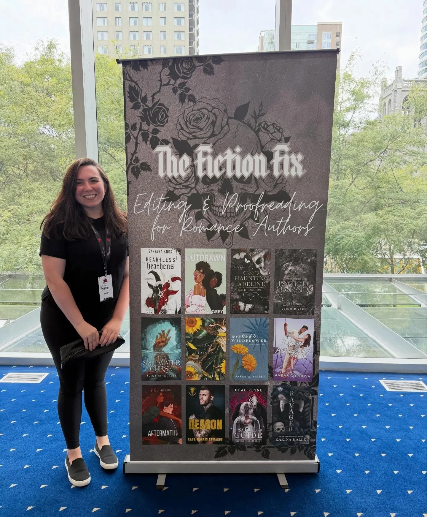 2025 was such a whirlwind. I:

🖤started @bookharvestcon 
🖤expanded The Fiction Fix beyond my wildest dreams
🖤leaned into Pen &amp; Shield and brought affordable legal services to the book space
🖤went to California, Seattle, Vancouver, Australia, 