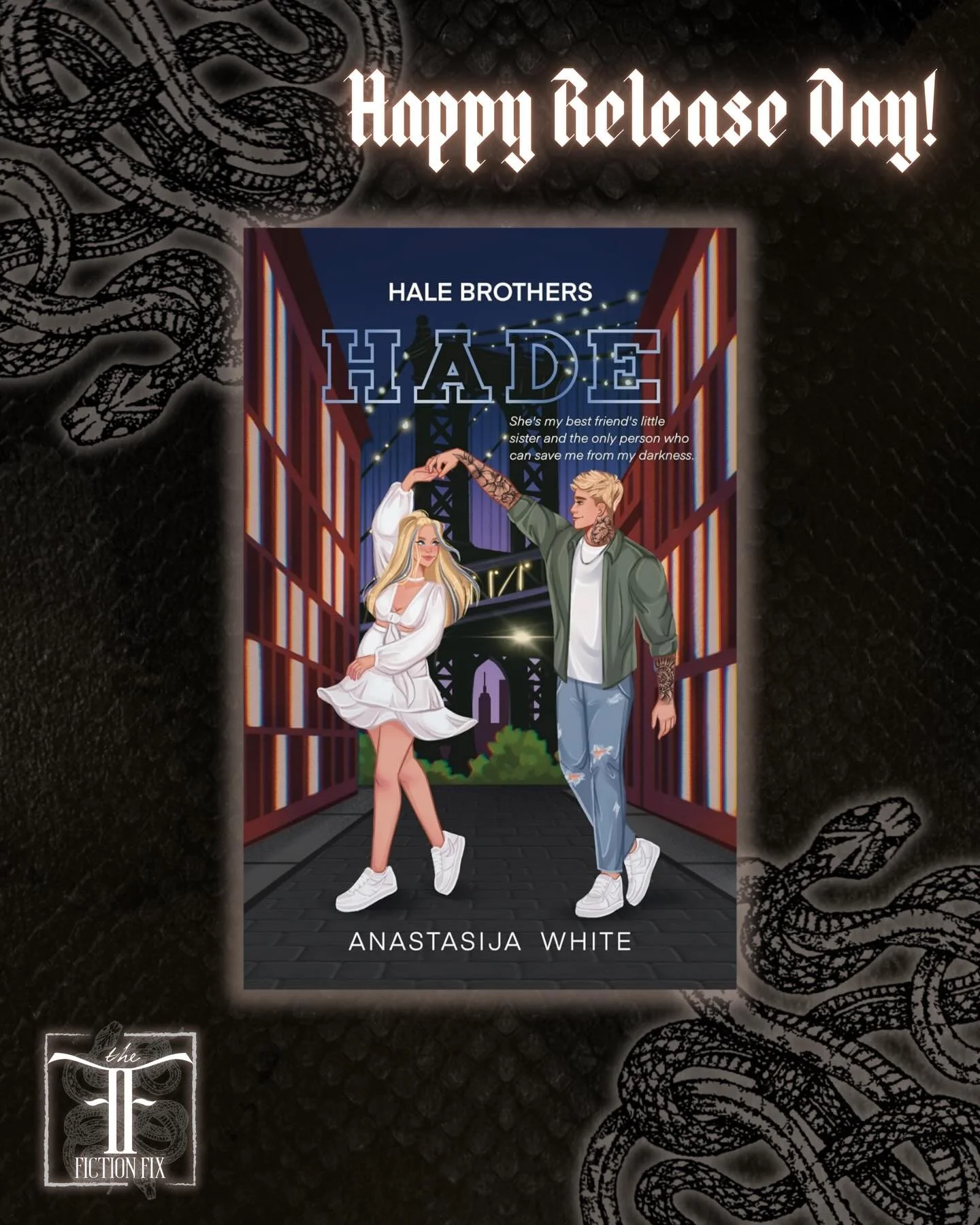 Happy release day @anastasija.white.author 🖤🖤🖤

Our FOURTH book together 🥹 here&rsquo;s to so many more!