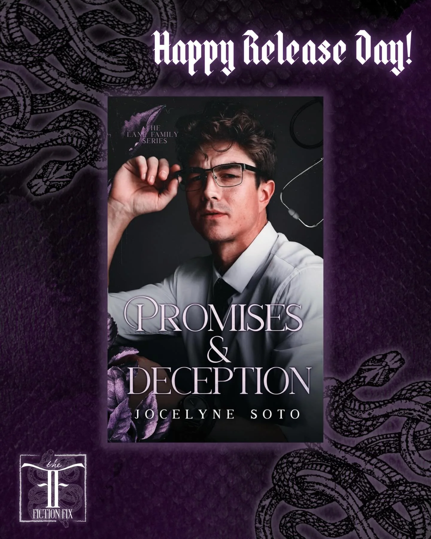 Happy release day, @authorjocelynesoto 🖤

I seriously adore you and all your work, and I&rsquo;m so grateful you&rsquo;ve decided I can permanently stick myself to your side. 

You and alllll your billionaire romances are amazing. 

(Also this song 