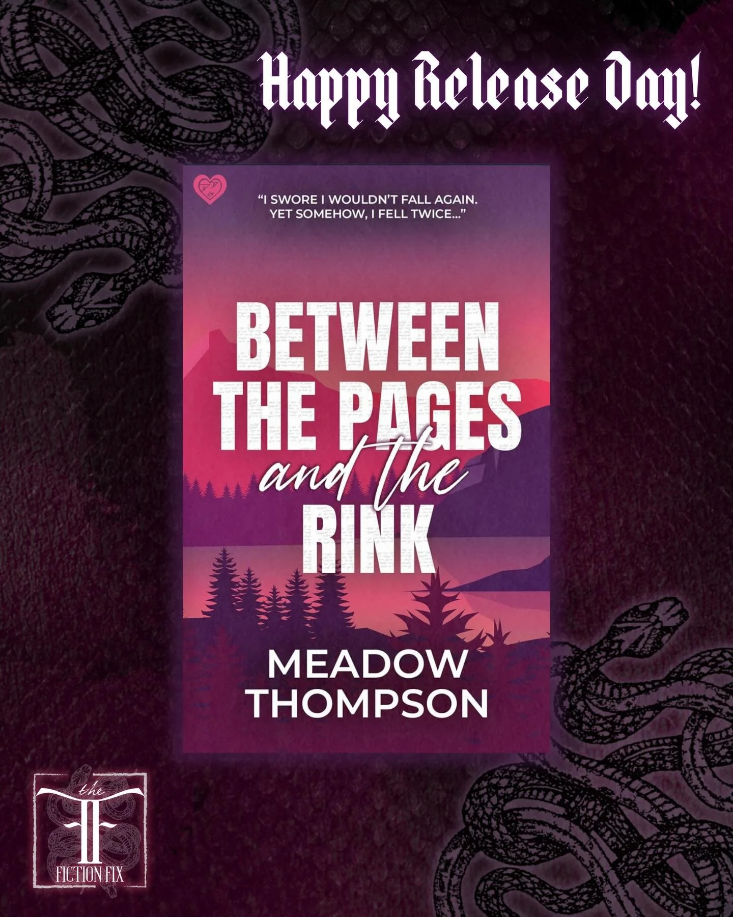 Happy release day @authormeadowthompson 🖤

So honored I could help bring your trad debut to life!!