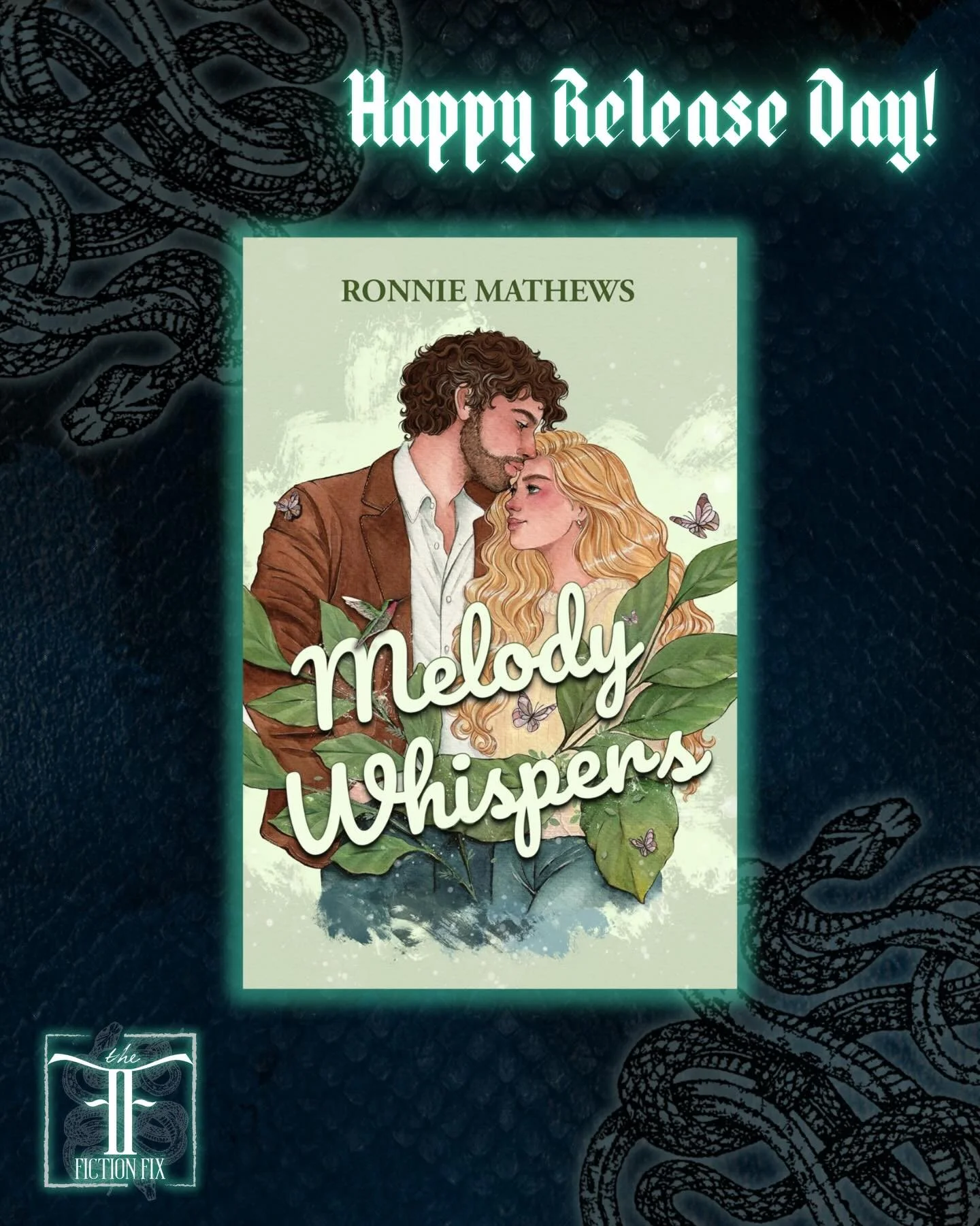 Out of my self-imposed Instagram ban to say happy (belated) release day @author.ronniemathews 💙

Your books are crack, and this one is no exception.  Cheers to a new series, the cutest cover, and a couple that made me swoon 🥹