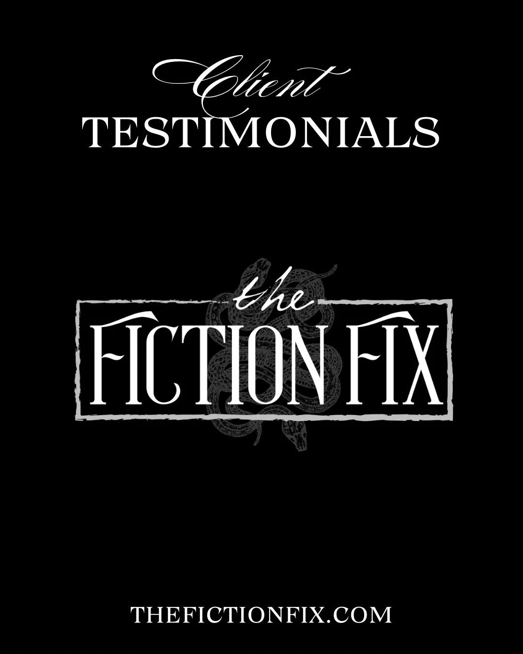 🖤Testimonials🖤

Wonder what some TFF clients have to say? 👀