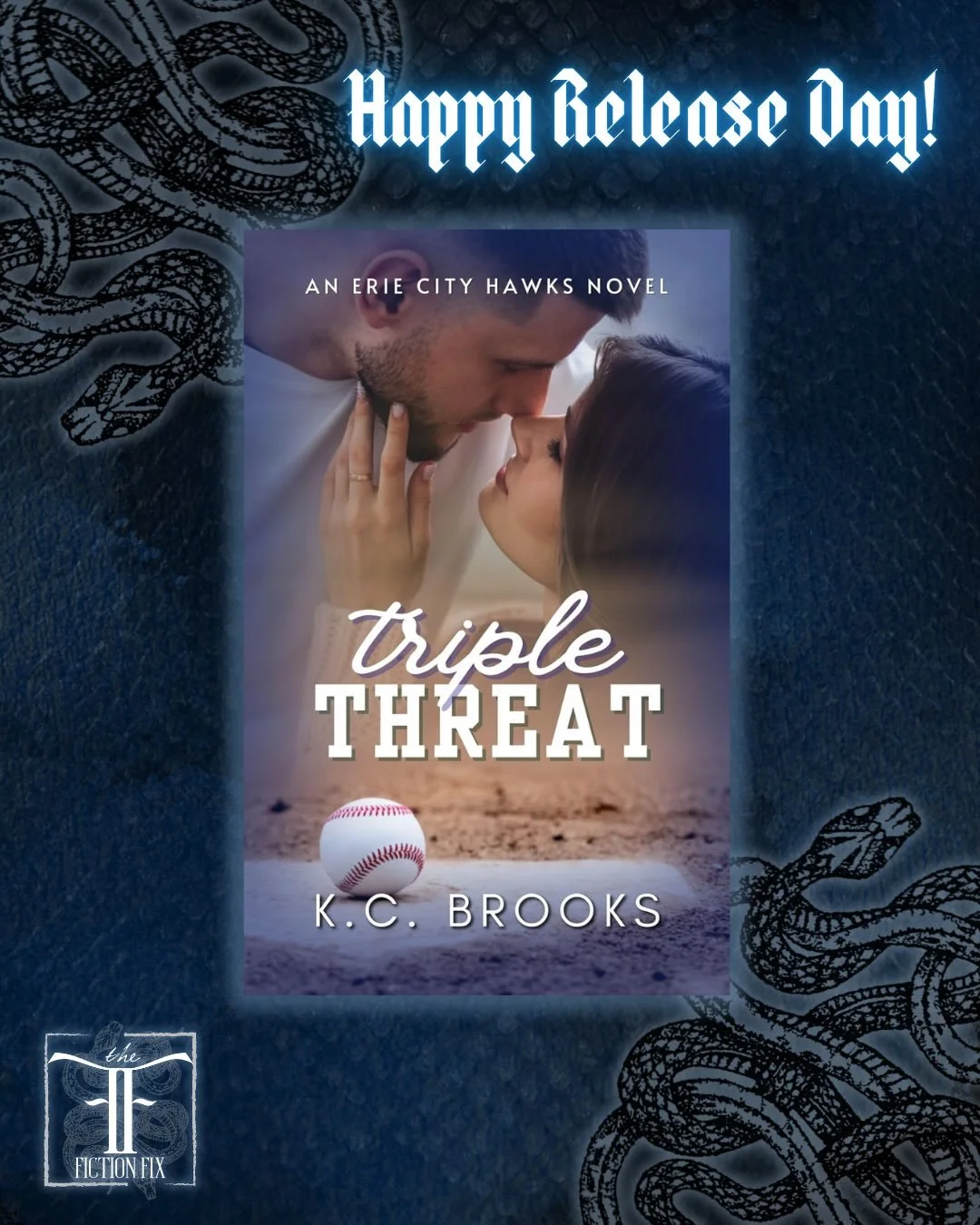 Happy release day @authorkcbrooks 🖤

One of my OG babies who is stuck with me until the end of time 🥹 each book just makes me more in awe of you and your author journey. 

Love you long time!