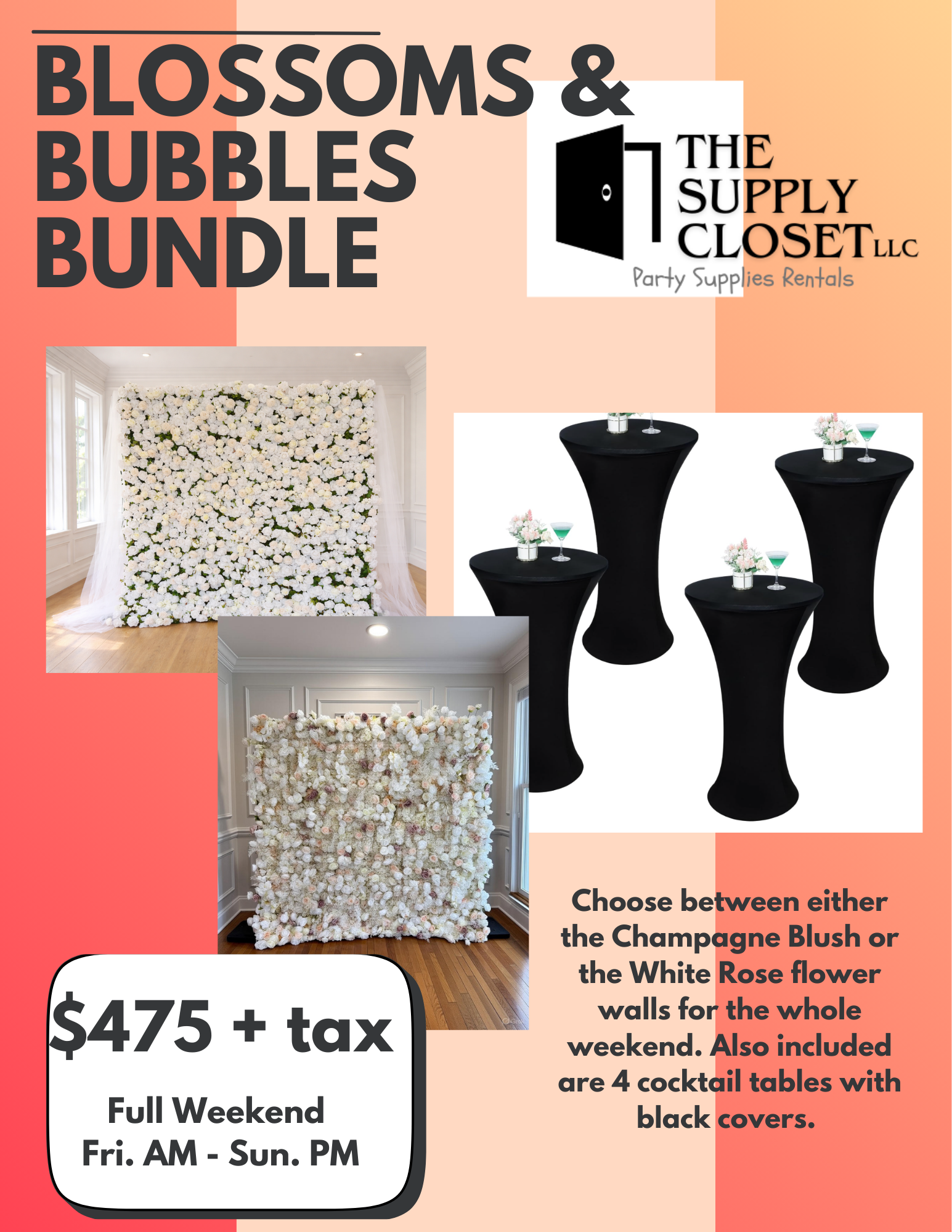 Blossoms & Bubbles Bundle