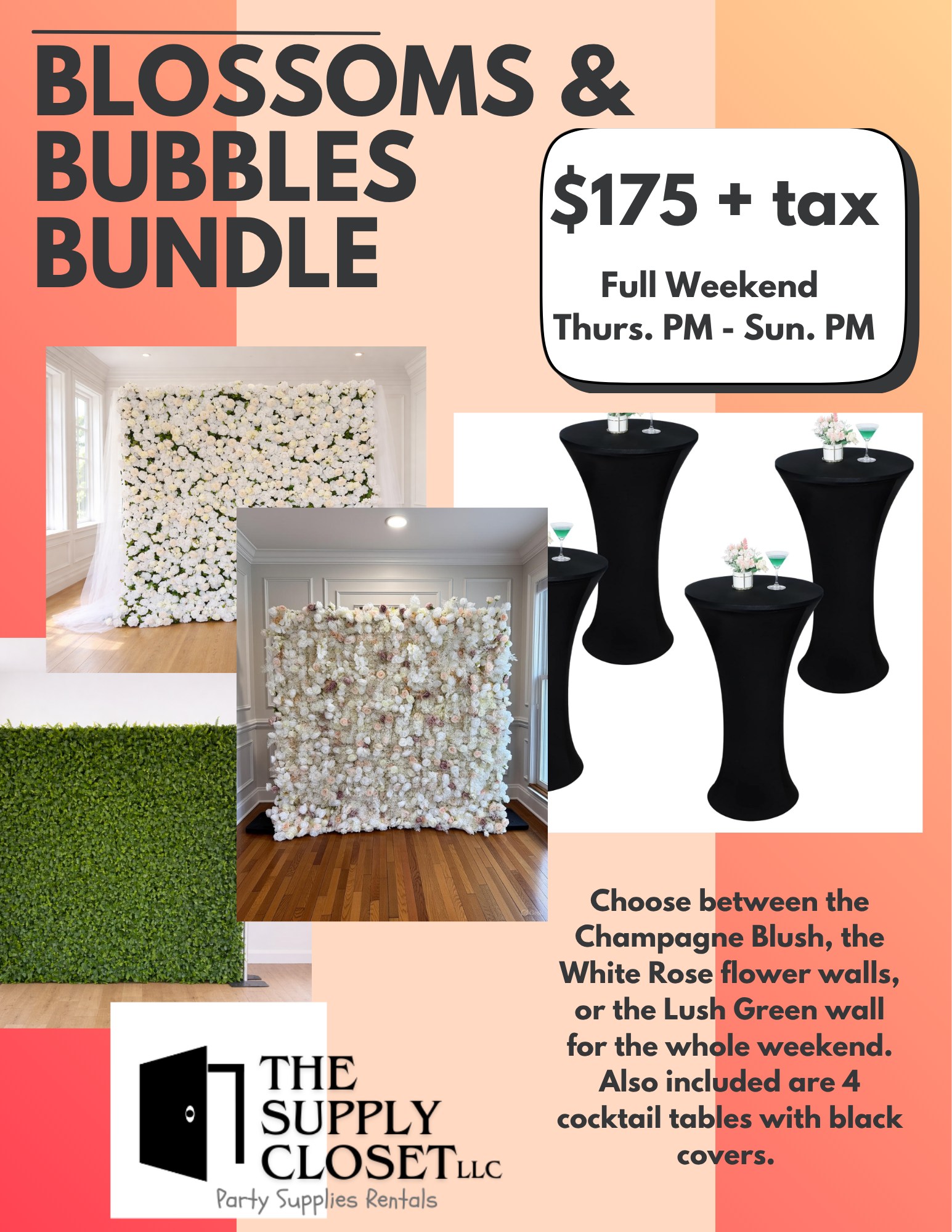 Blossoms & Bubbles Bundle