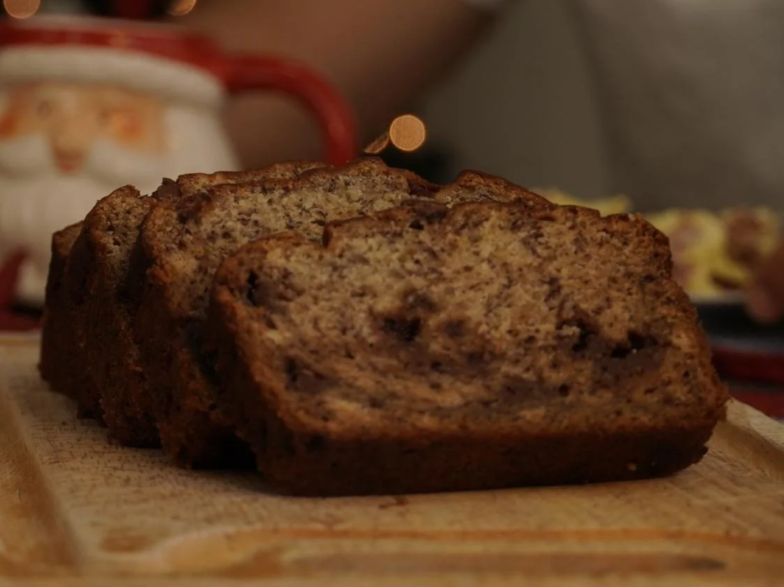 Banana Bread Slices
