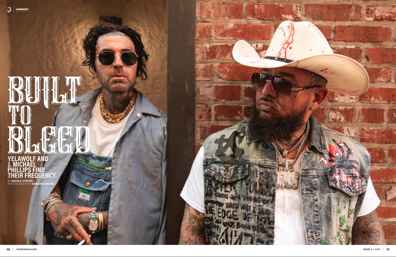 Built to Bleed: “Whiskey & Roses”
Yelawolf and J. Michael Phillips find their frequency with Whiskey & Roses.