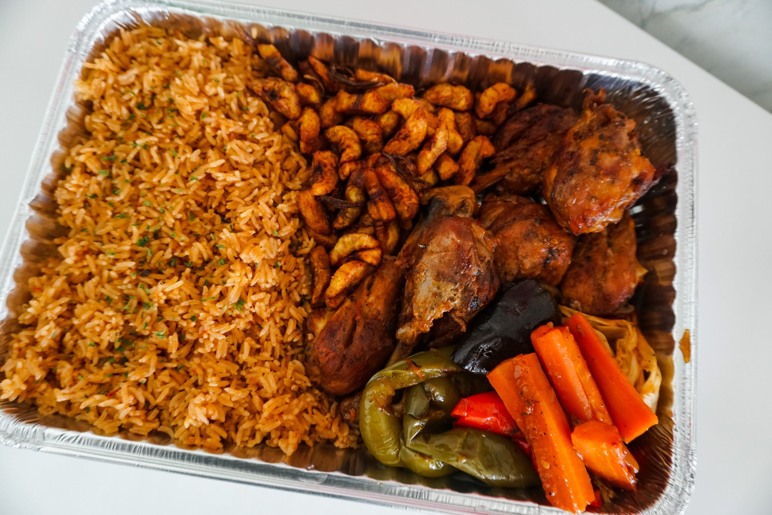 Jollof Rice Tray