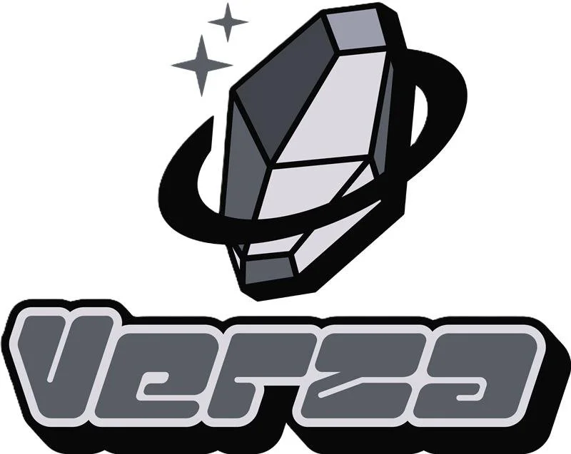 A stylized logo featuring a diamond-shaped planet with rings, stars, and the text 'VETOS' beneath it.