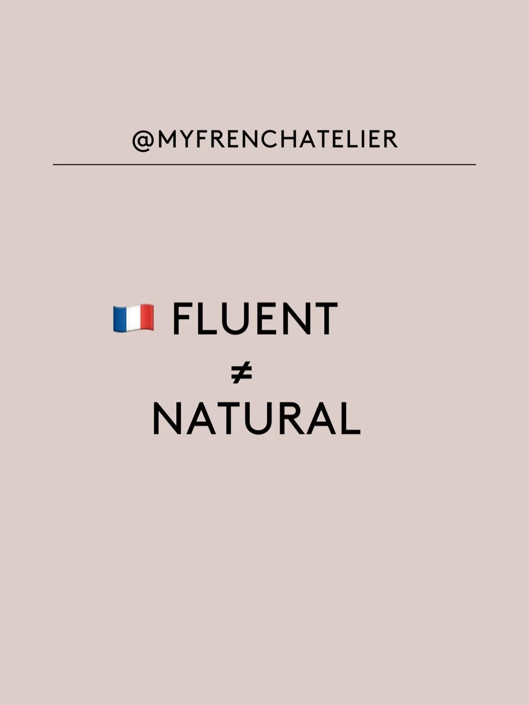 🇫🇷oui, You speak French, but do they stay in French with you?

If not, it&rsquo;s not always grammar.
It&rsquo;s tone. Timing. Distance.

Substack #30 - live now. Link in bio.

#french #learnfrench