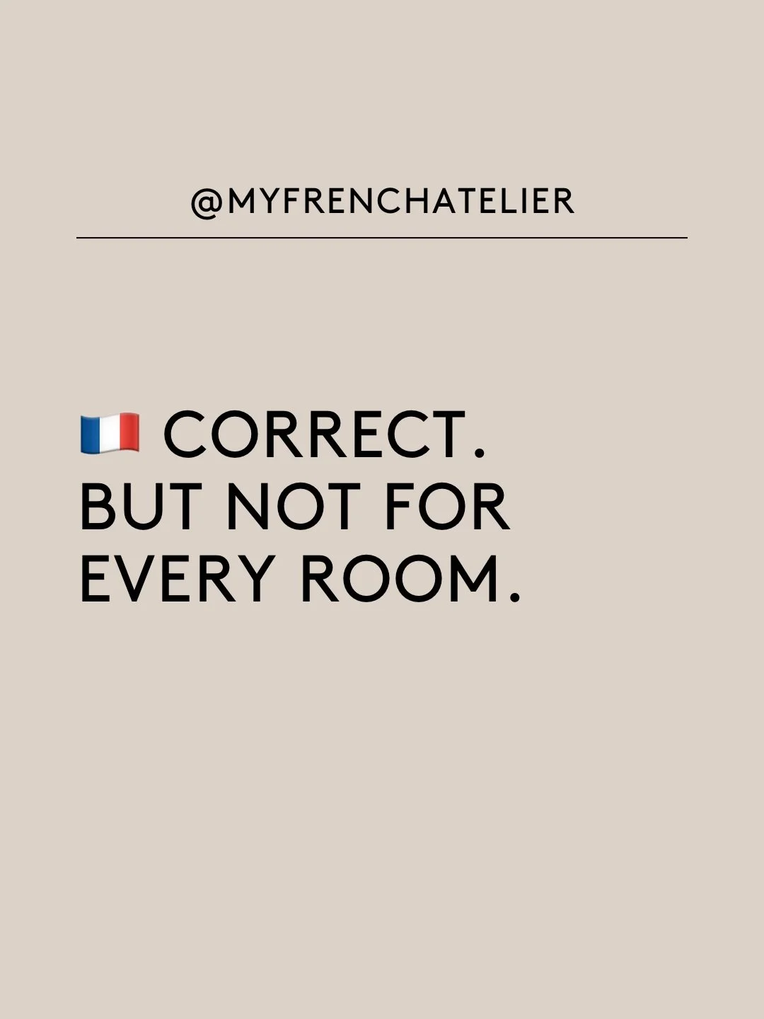 🇫🇷Oui. you can say the same thing in French and sound very different .

M&ecirc;me sens. 
Pas le m&ecirc;me effet. 

More in this week&rsquo;s edition of French to Impress on Substack 🔗