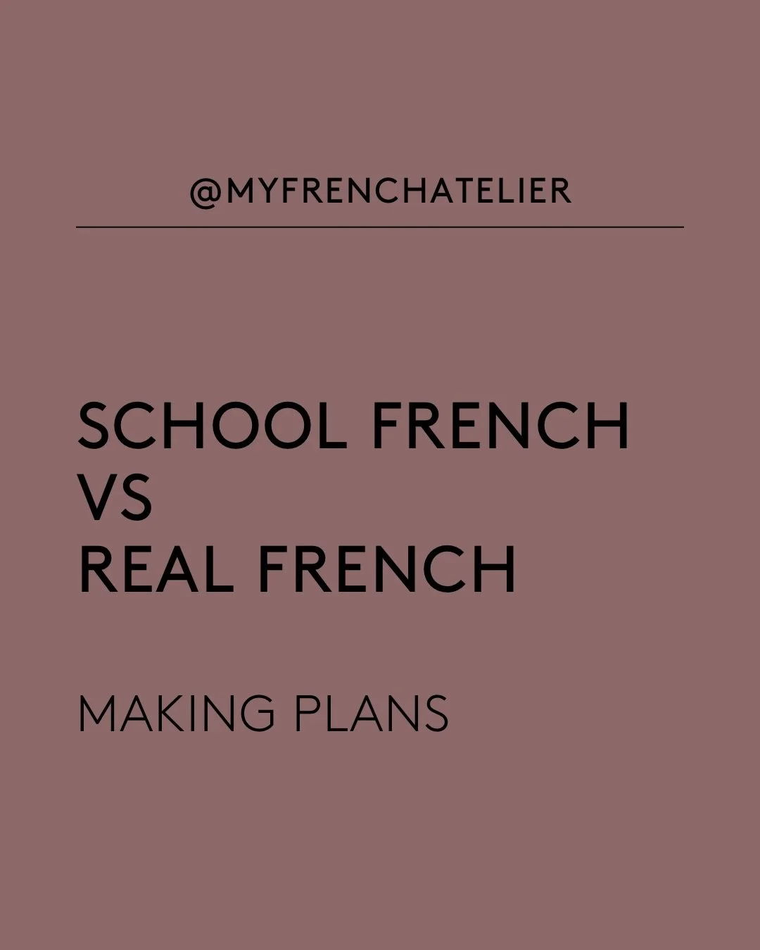 🇫🇷oui , you learned the right words. 
Just not how we actually use them.

Save this and follow  @myfrenchatelier 

#french #fyp