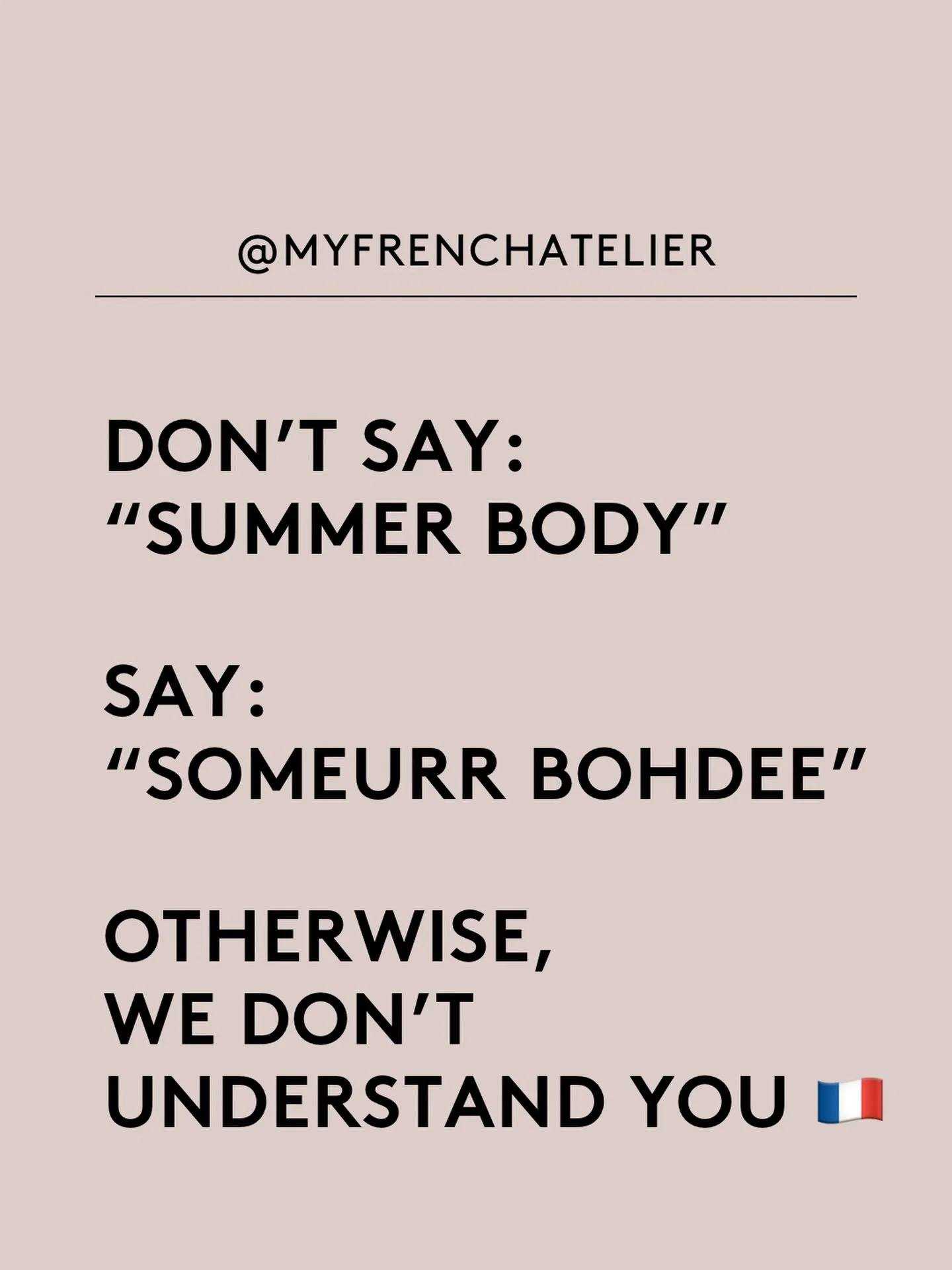 🇫🇷oui oui 

Link in bio 🔗
My French Atelier
Sound right in French situations.

#french #relocation #paris