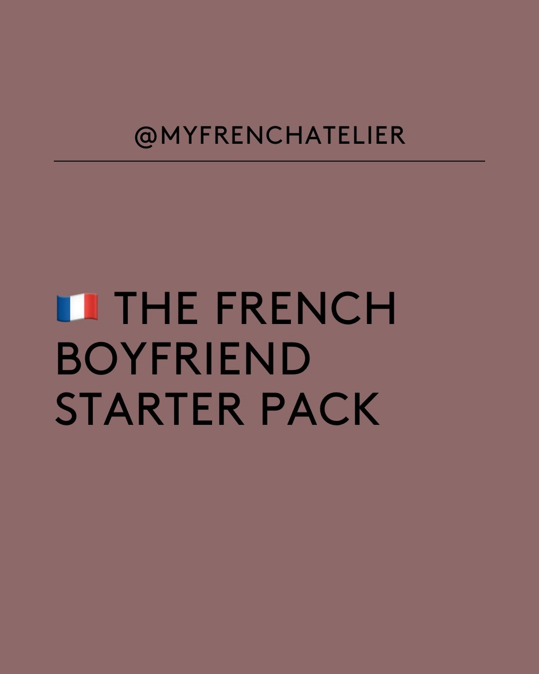 🇫🇷oui, Let&rsquo;s start this love story properly. 🇫🇷

Not &ldquo;baby.&rdquo;
French people prefer:
mon coeur,
mon amour,
mon chat,
chouchou&hellip;

Real-life French > textbook French.

#french #france #paris #expatlife